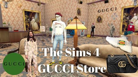 gucci decor clothing sims 4|sims 4 gucci deco set.